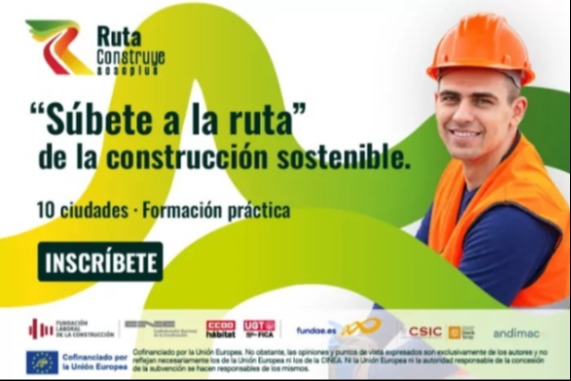 Aula móvil de la Ruta Construye 2030plus
