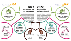 Formación para el empleo. Año 2022