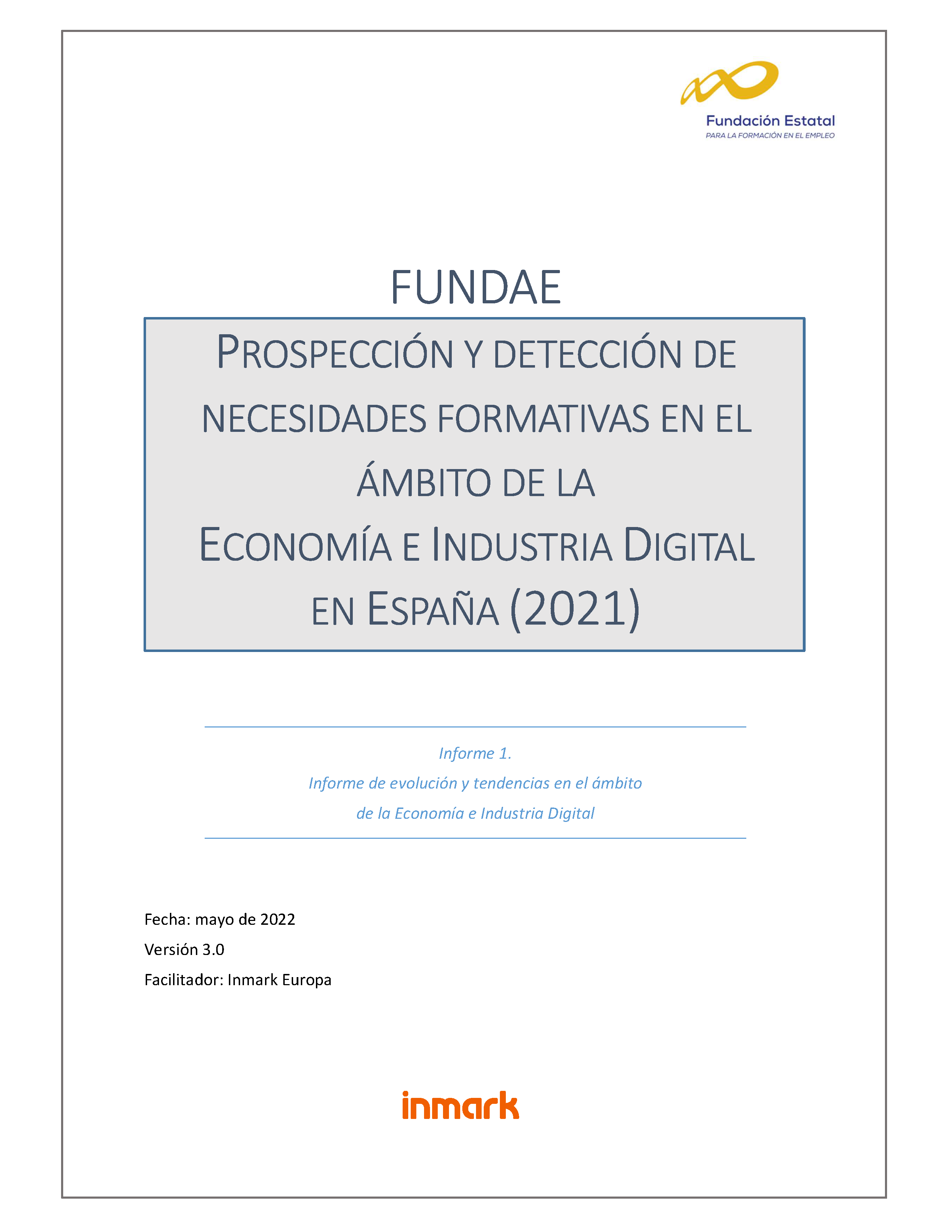 Portada informe